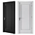 Elegant Classic Door Model 3D model small image 1