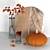 Autumn Harvest Decor Set 3D model small image 3