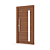 V-Ray Compatible Entrance Door 3D model small image 1