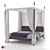 Driade Edward Bed with Canopy 3D model small image 1