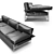 Sleek B&B Italia Diesis 40 3D model small image 2