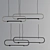 Elegant Tube Glass Pendant 3D model small image 4