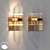 Crystal Tiara Sconce: Elegant and Glamorous Lighting 3D model small image 1