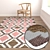 Versatile High-Quality Carpet Set 3D model small image 5