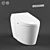 TOTO NEOREST AH Toilet: Electronic, wall-mounted with Remote Control 3D model small image 4