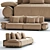 Donovan Sofa: Unparalleled Elegance & Comfort 3D model small image 2