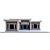 English Style Flat Roof House 3D model small image 2
