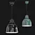 Svartnora Pendant Lamp: Black Elegance 3D model small image 1