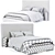 Modern Italian Bonaldo Tonight Bed 02 3D model small image 3