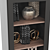 Verona Showcase with Decorative Shelves by Dantone Home 3D model small image 2