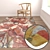 Luxury Carpet Set: 3 High-Quality Textures 3D model small image 5