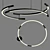 Maytoni Line Pendant Light - MOD054PL-L52B3K 3D model small image 2