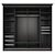 Sleek Sliding Wardrobe with SKM-80 System 3D model small image 4