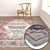 Luxury Carpets Set: High-Quality Textures 3D model small image 5