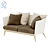 Modern Double Sofa with Cushion Texture 3D model small image 6