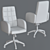 Alvest AV 168/1 Executive Armchair: Luxurious Comfort for Leaders 3D model small image 5