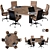 Sleek 2015 Conference Table 3D model small image 2