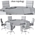 Sleek 2015 Conference Table 3D model small image 5