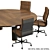 Sleek 2015 Conference Table 3D model small image 7