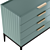 Metropolitan Small Chest: Elegant Storage Solution 3D model small image 2