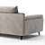 Arflex Faubourg: Modern Design Sofa 3D model small image 3