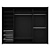 Modern Sliding Wardrobe with PS10 Cinetto System 3D model small image 4