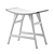 Versatile Oak Osso Stool 3D model small image 5