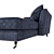 Elegant Sorrento Couch: Stylish Decor for Your Home 3D model small image 3