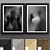 Elegant Art Frames: Set of 2 3D model small image 1