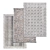 Luxury Carpet Set 3-Pack 3D model small image 1