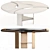 Stylish Halley Dining Table 3D model small image 18
