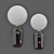 Elegant Parachilna Aballs Illuminating Table Lamps 3D model small image 3