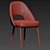 Elegant Cullaville Dining Chair 3D model small image 4
