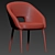 Elegant Cullaville Dining Chair 3D model small image 5
