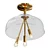 Graceful Illumination: Gratiae Ceiling Light 3D model small image 1