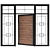 Sleek Entryway: Modern Door 3D model small image 2