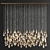 Seed Cloud 112 Buds Chandelier: Elegant Illumination Elegance 3D model small image 2