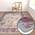 Luxury Carpet Set 1673 3D model small image 5