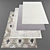 Title: Contemporary Style Carpets 3D model small image 1