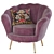 Blossom Armchair: Stylish and Comfortable 3D model small image 2