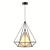 Sleek Modern Pendant Light 3D model small image 2