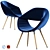 Crazy Little Perillo Chair: Compact Design, Maximum Comfort 3D model small image 1