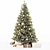 Festive Christmas Tree with Gifts 3D model small image 3