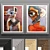  Modern Art Frame Set: 2 Frames with 4 Textures 3D model small image 1