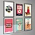 Contemporary Dual-Tone Art Frame 3D model small image 2