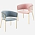 La Forma Konnie Chair: Elegant and Comfortable 3D model small image 2