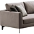 Meridiani Louis Up Sofa - Modern and Elegant Furniture 3D model small image 4