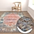 Luxury Carpets Set 1681: High-Quality Textures 3D model small image 5