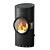 Clou Compact: Stylish Cast Iron Fireplace 3D model small image 4