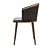 Elegant Geranium Dining Chair 3D model small image 3